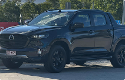 Customer with new Mazda BT-50